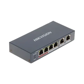 Коммутатор Hikvision DS-3E0106P-E/M(B)