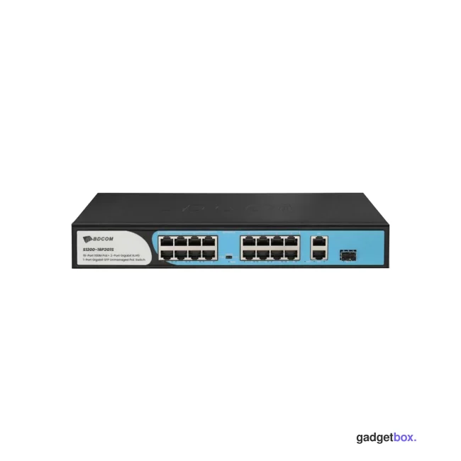Коммутатор BDCOM S1200-16P2G1S