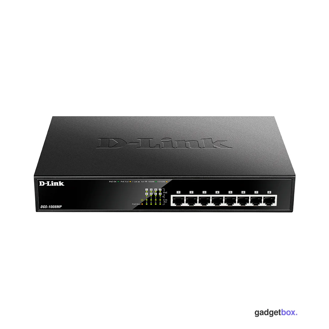 Коммутатор D-Link DGS-1008MP/B1A