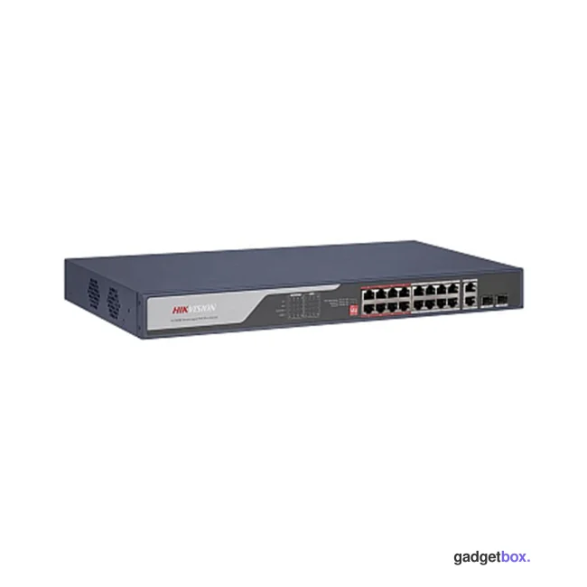 Коммутатор Hikvision DS-3E0318P-E(C)