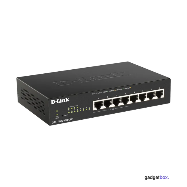 Коммутатор D-Link DGS-1100-08PLV2/A1A