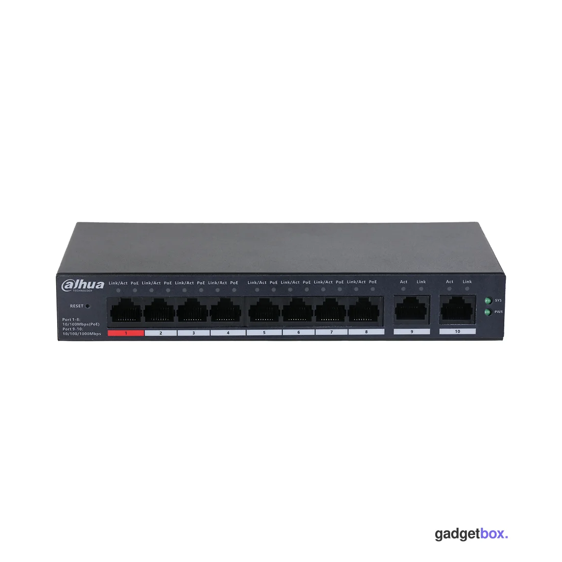 Коммутатор Dahua DH-CS4010-8ET-110