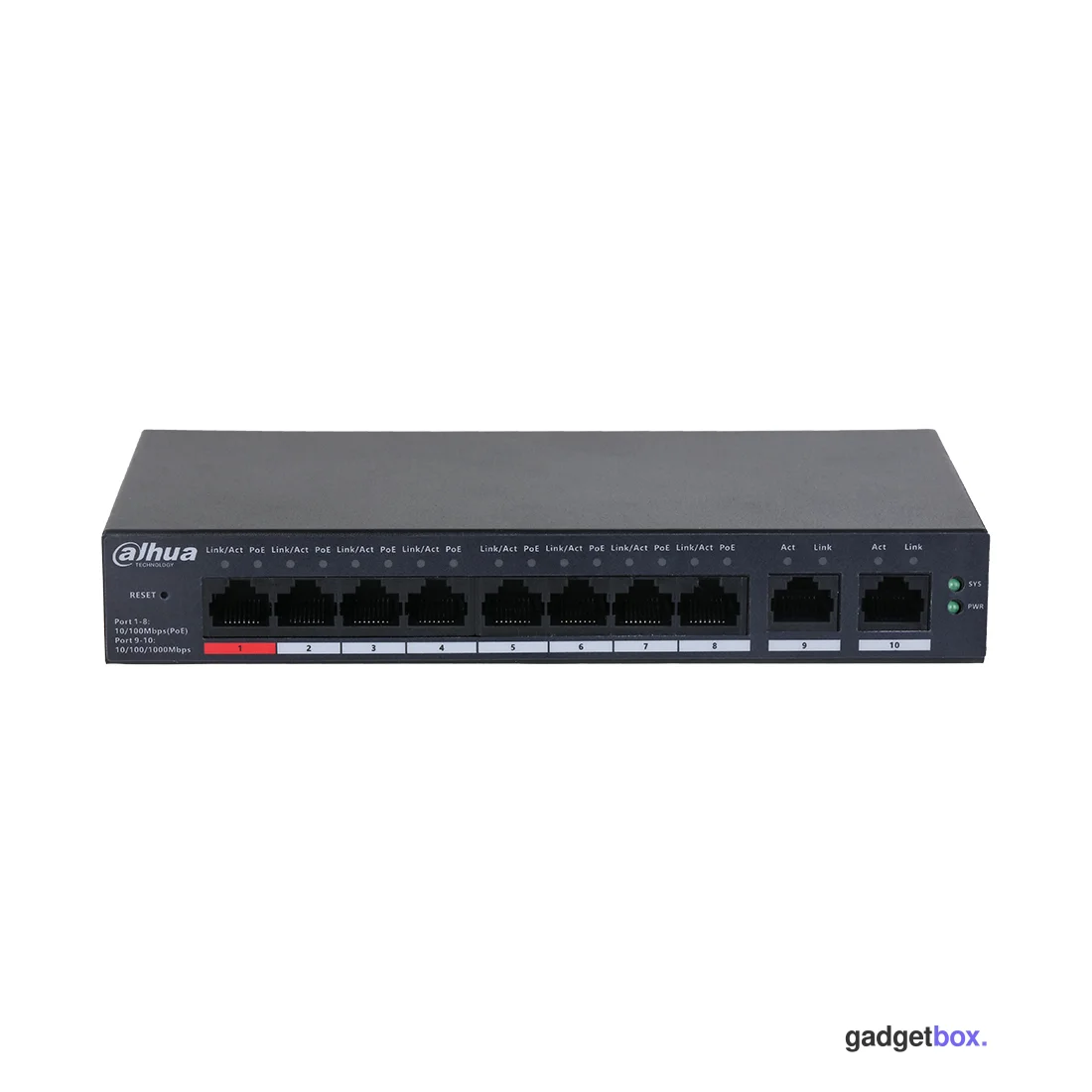 Коммутатор Dahua DH-CS4010-8ET2GT-110