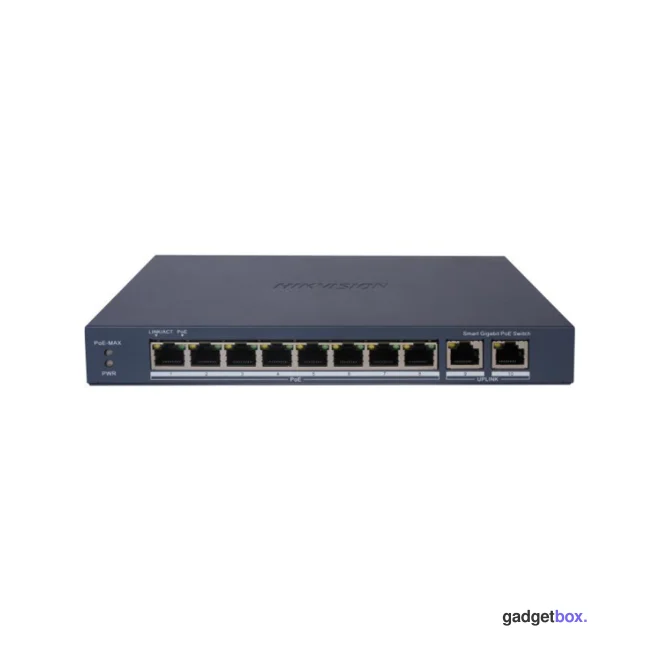 Коммутатор Hikvision DS-3E1510P-EI/M-8P2F