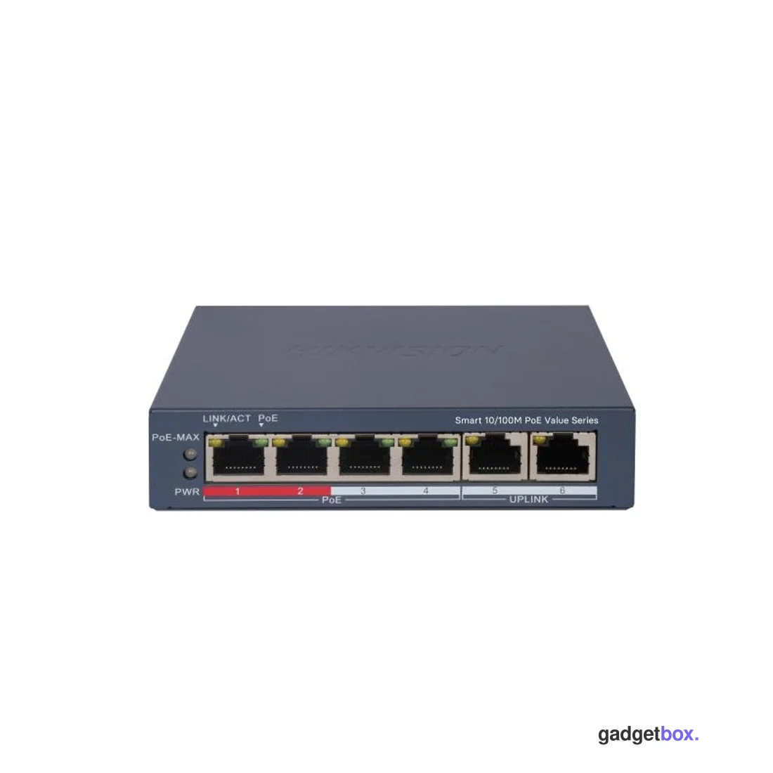 Коммутатор Hikvision DS-3E1106P-EI/M
