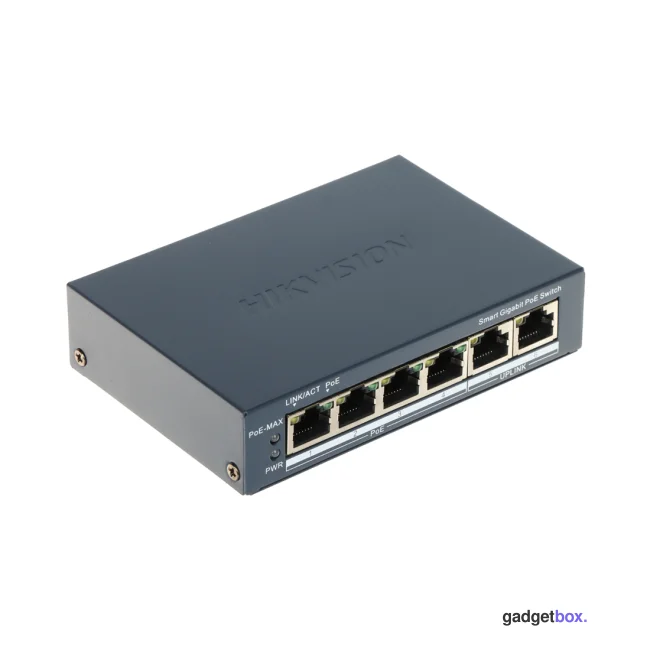 Коммутатор Hikvision DS-3E1506P-EI/M-4P1T1F
