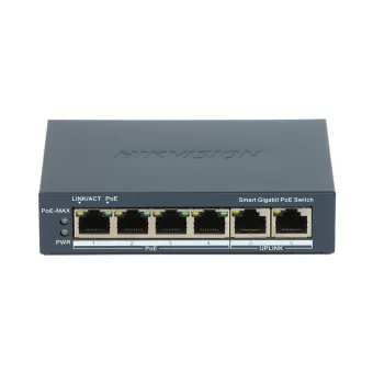 Коммутатор Hikvision DS-3E1506P-EI/M-4P1T1F