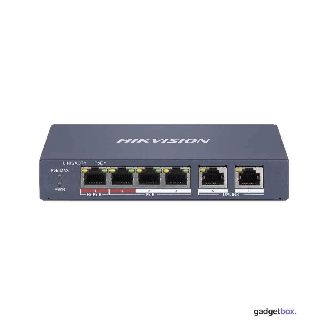 Коммутатор Hikvision DS-3E1106HP-EI