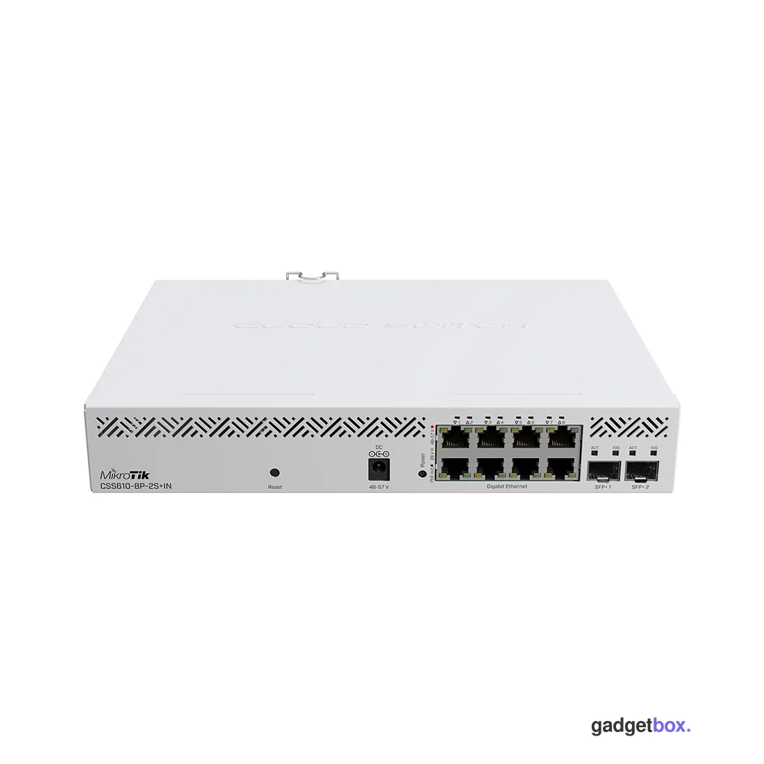 Коммутатор MikroTik CSS610-8P-2S+IN