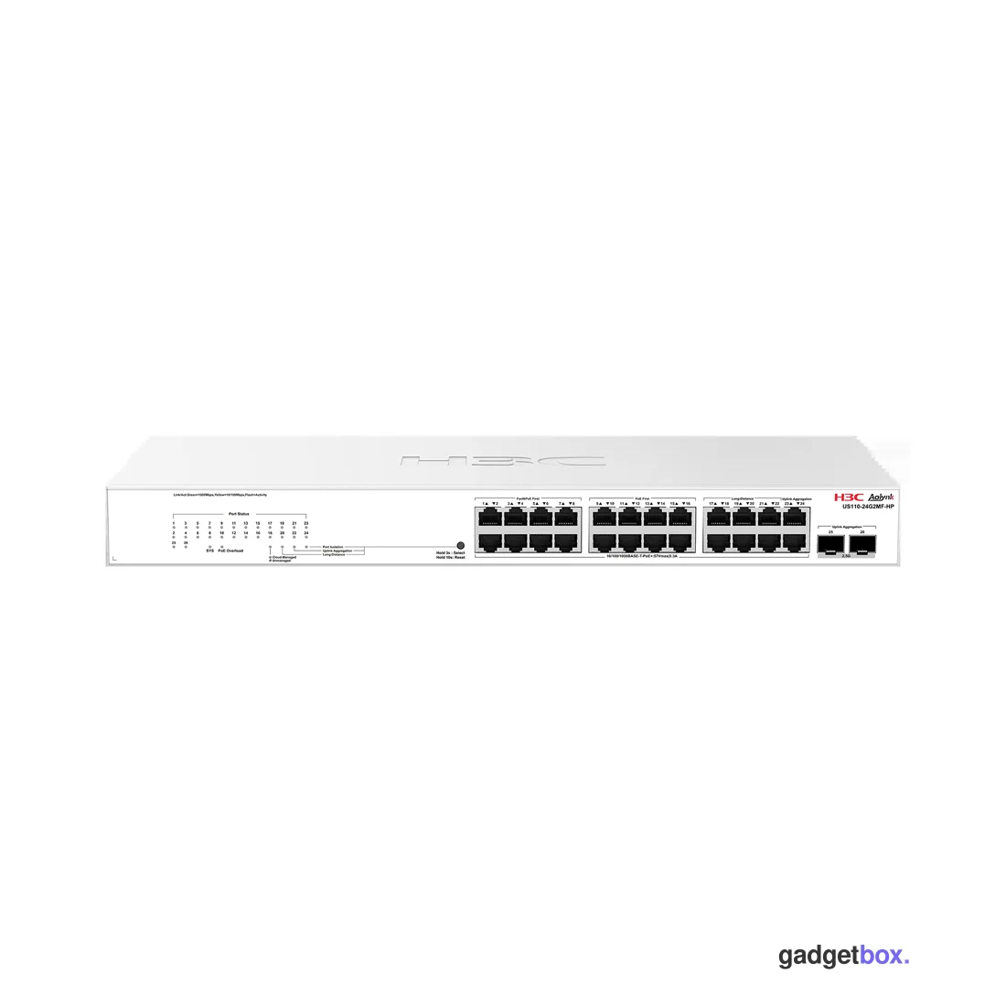 Коммутатор H3C Aolynk US110-24G2MF-HP