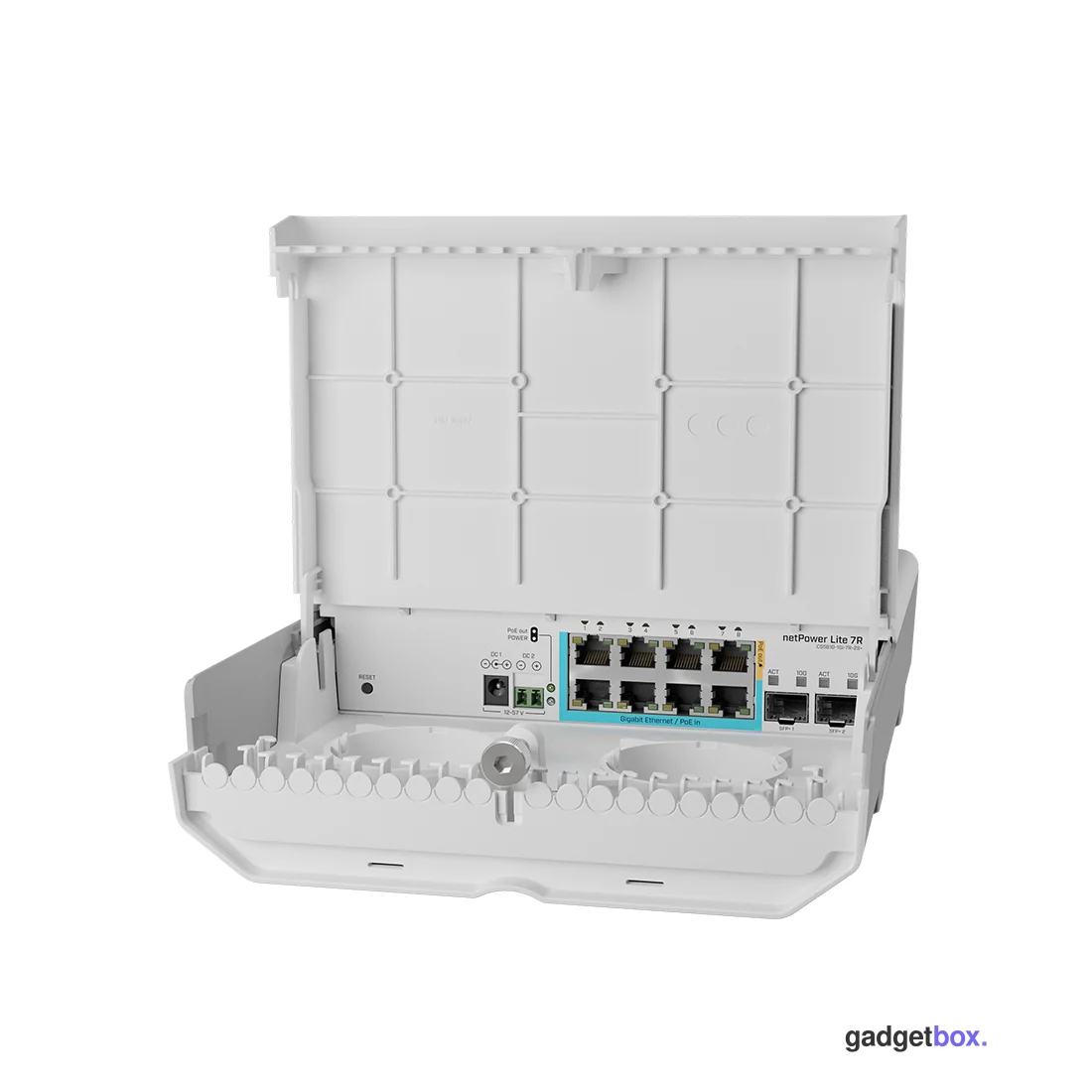 Коммутатор MikroTik CSS610-1Gi-7R-2S+OUT