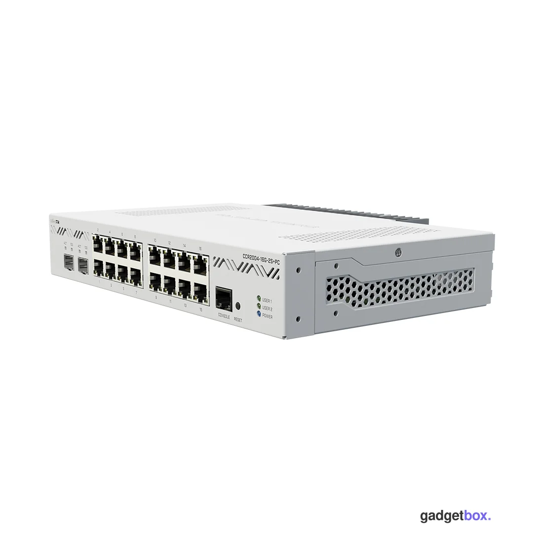 Маршрутизатор MikroTik CCR2004-16G-2S+PC
