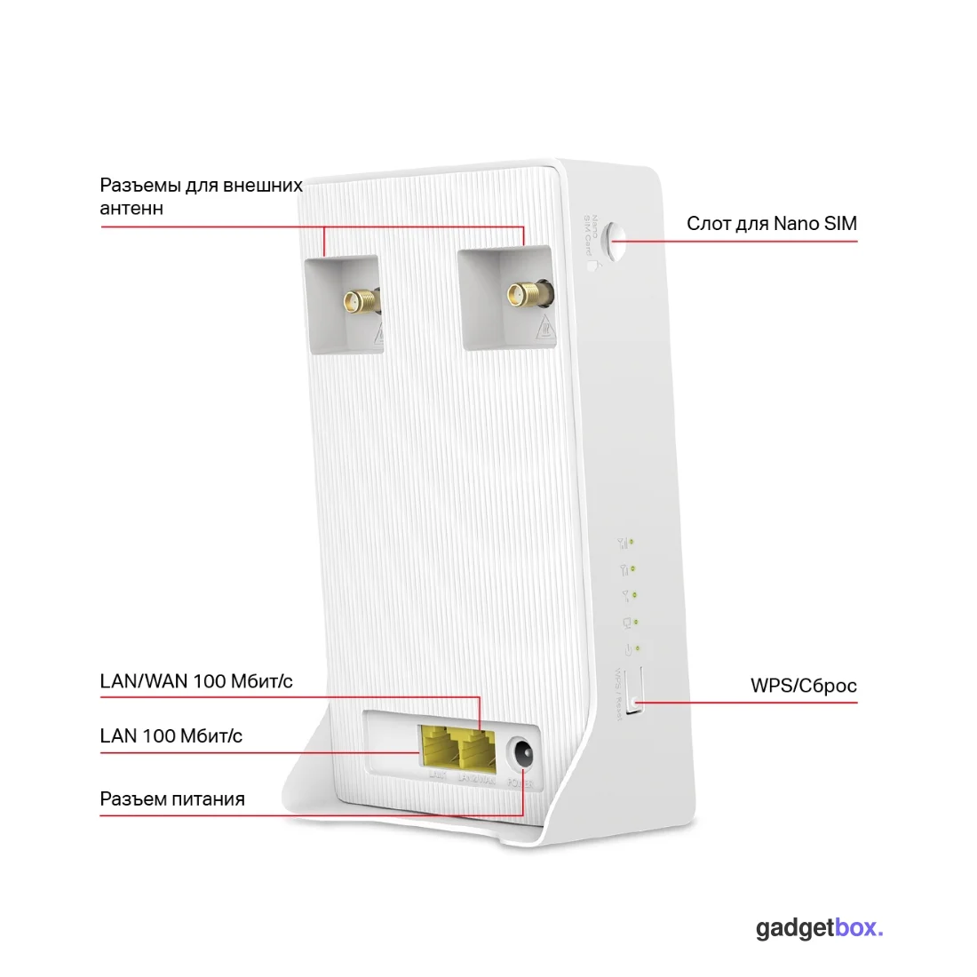 Маршрутизатор Mercusys MB130-4G
