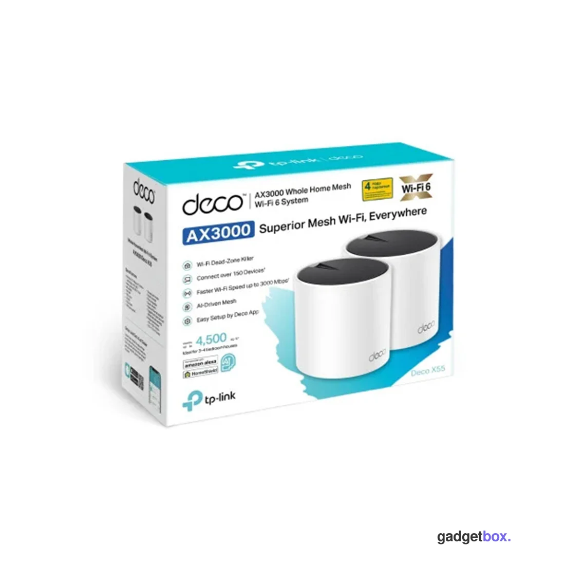 Беспроводная MESH-система Wi-Fi TP-Link Deco X55(2-pack)