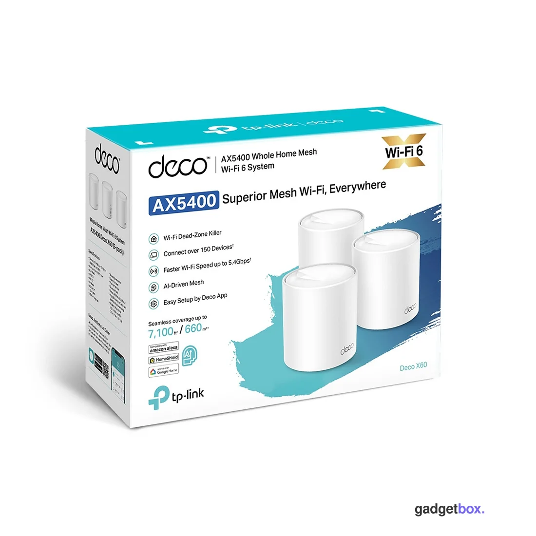 Беспроводная MESH-система Wi-Fi TP-Link Deco X60(3-pack)