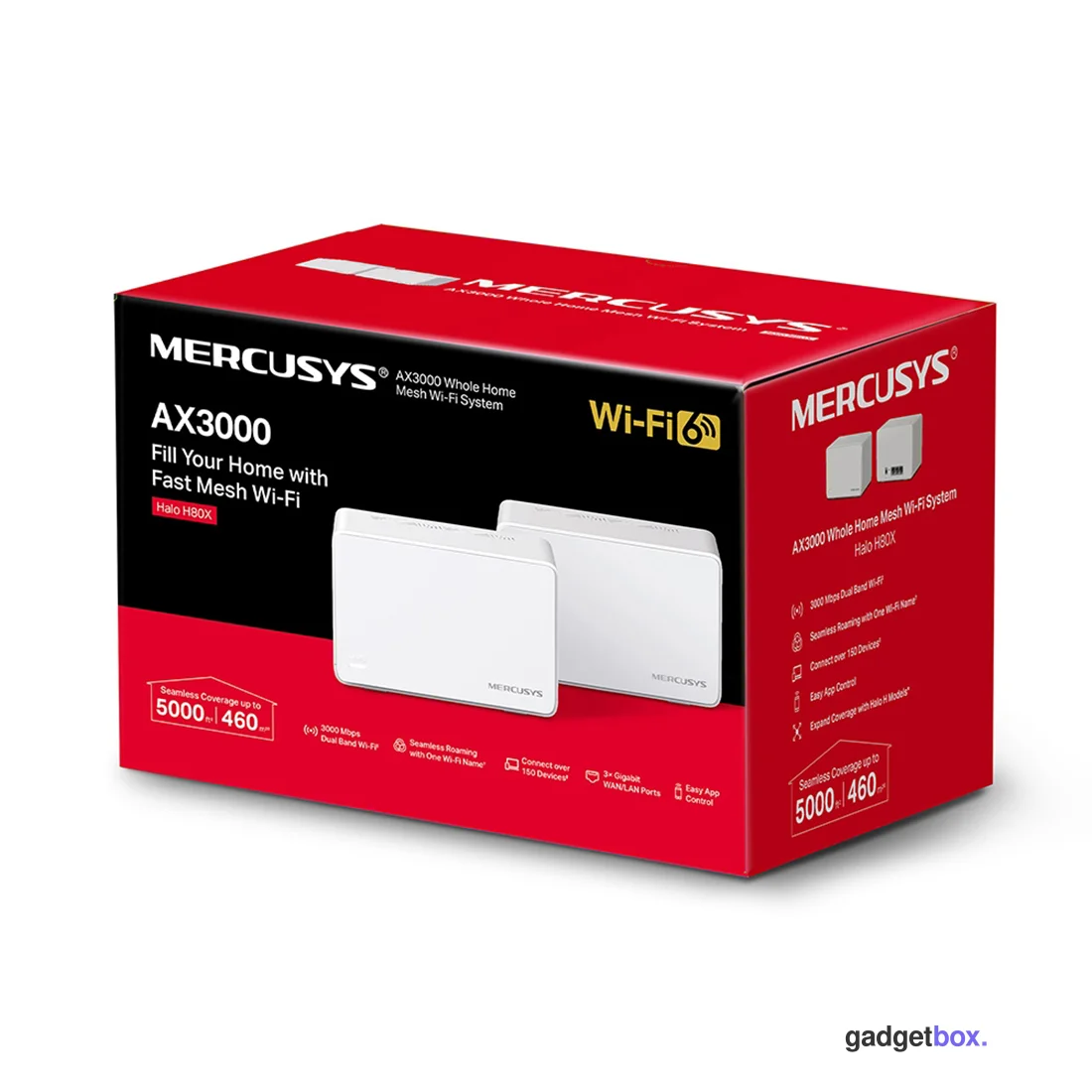 Маршрутизатор Mercusys Halo H80X(2-pack)