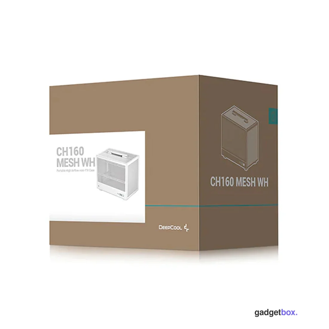 Компьютерный корпус Deepcool CH160 MESH WH без Б/П