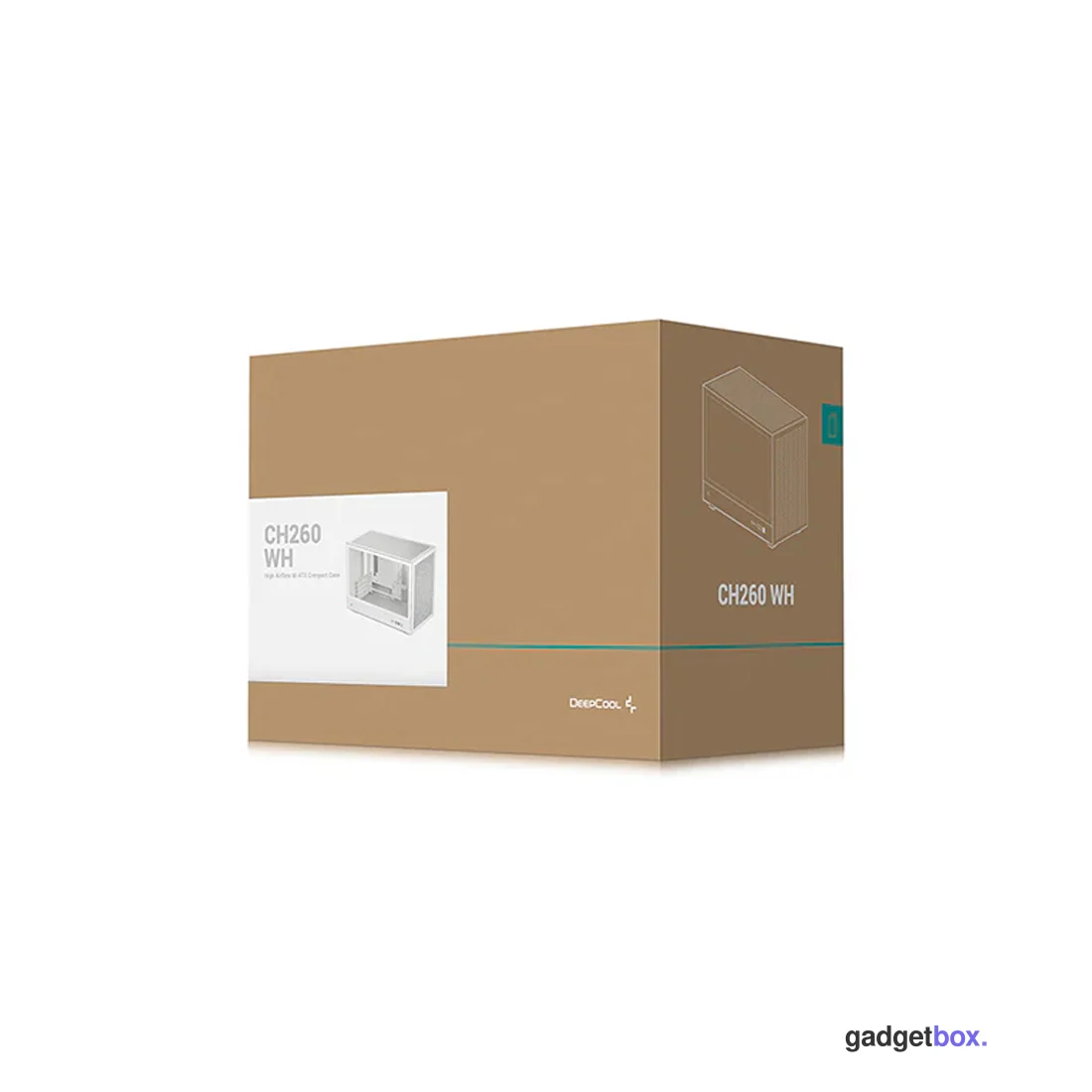 Компьютерный корпус Deepcool CH260 WH без Б/П