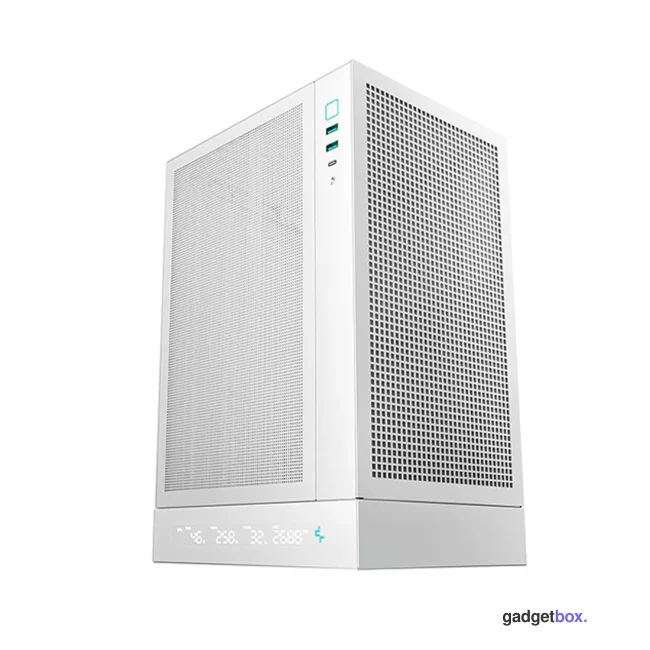 Компьютерный корпус Deepcool CH170 DIGITAL WH без Б/П