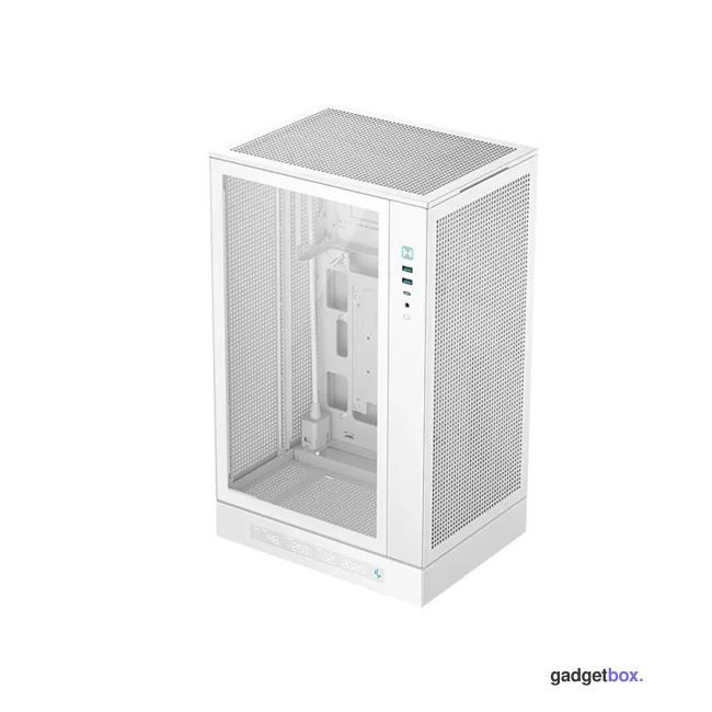 Компьютерный корпус Deepcool CH270 DIGITAL WH без Б/П