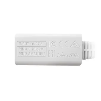 Адаптер-инжектор питания Passive POE MikroTik RBGPOE