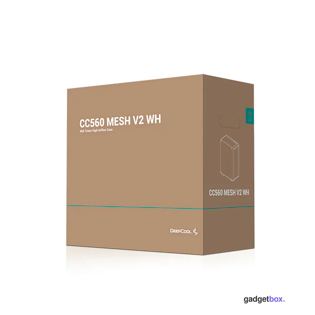 Компьютерный корпус Deepcool CC560 MESH V2 WH без Б/П