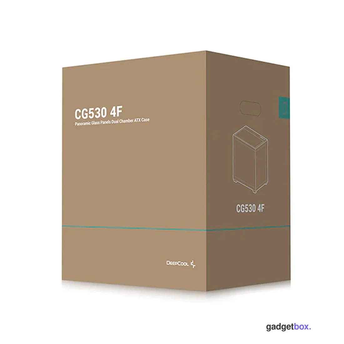 Компьютерный корпус Deepcool CG530 4F без Б/П