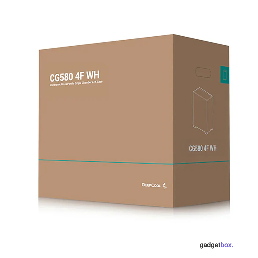 Компьютерный корпус Deepcool CG580 4F WH без Б/П