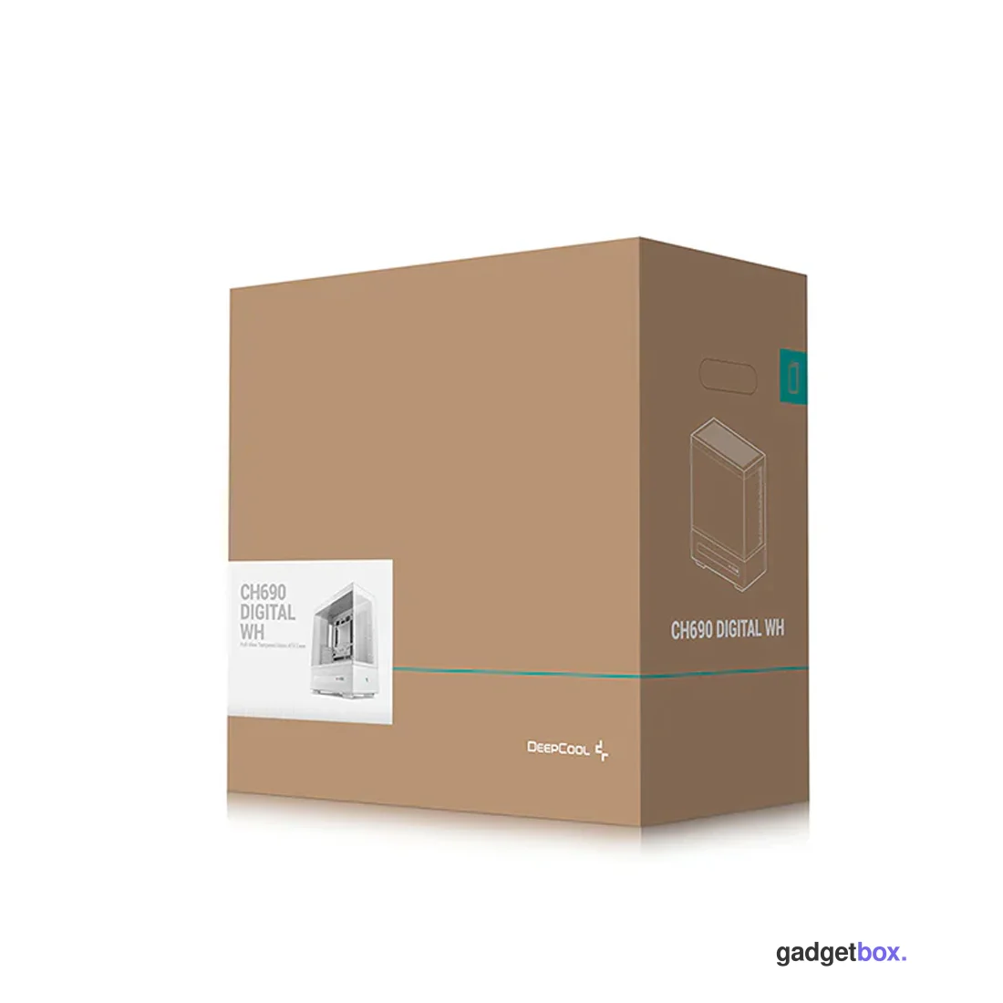 Компьютерный корпус Deepcool CH690 DIGITAL WH без Б/П
