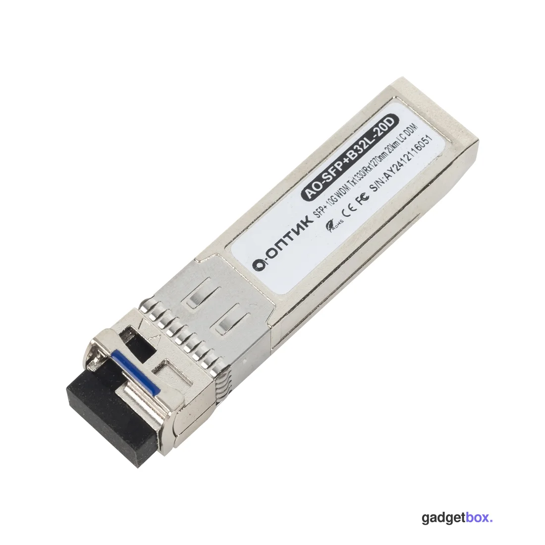 Трансивер А-Оптик AO-SFP+B32L-20D