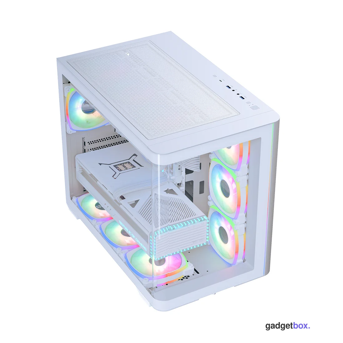 Компьютерный корпус Aerocool P500C Evo WT без Б/П