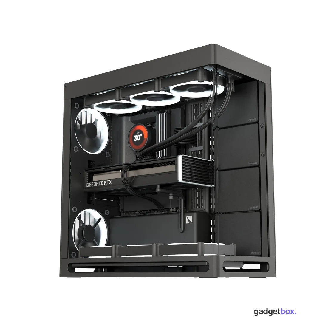 Компьютерный корпус HAVN HS 420 BK без Б/П