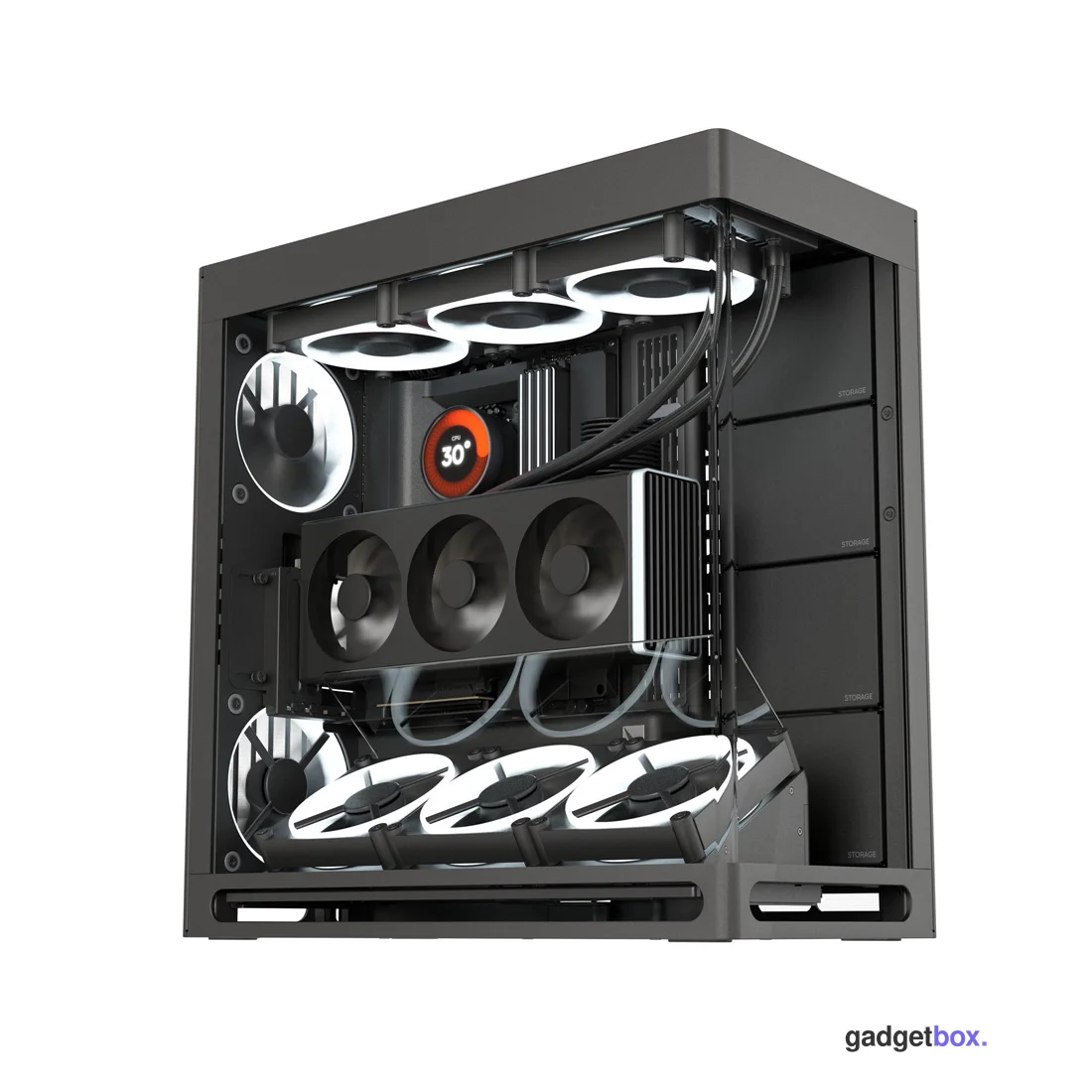 Компьютерный корпус HAVN HS 420 VGPU BK без Б/П