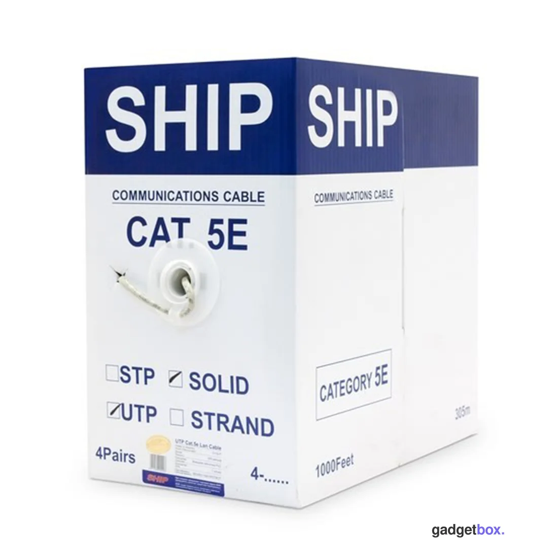 Кабель сетевой SHIP D135-VS Cat.5e UTP 30В PVC