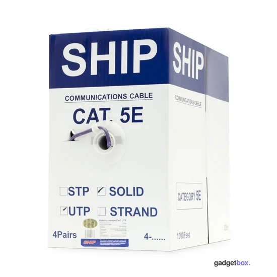 Кабель сетевой SHIP D108 Cat.5e UTP 30В LSZH