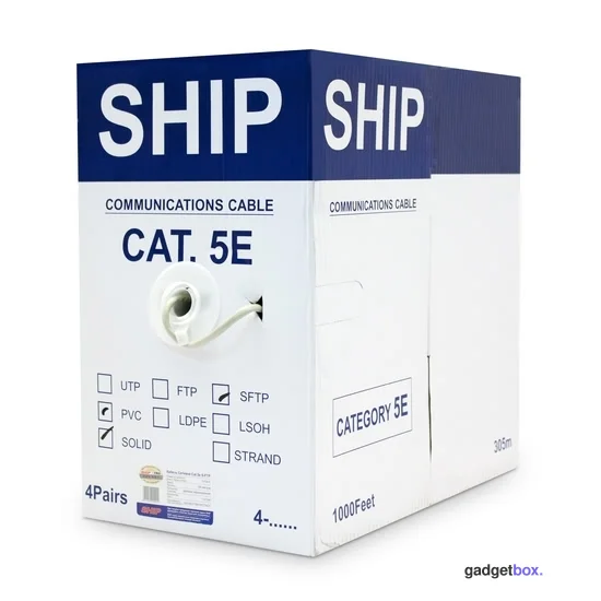 Кабель сетевой SHIP D155-P Cat.5e SF/UTP 30В PVC