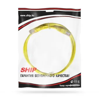 Патч Корд SHIP Cat.5e UTP LSZH RJ-45 1 м S3025YL0100-P