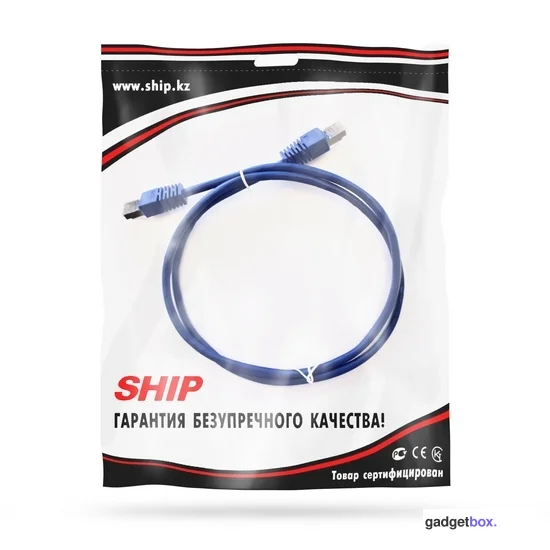 Патч Корд SHIP Cat.5e FTP LSZH RJ-45 1 м S4025BL0100-P