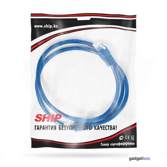 Патч Корд SHIP Cat.6 UTP LSZH RJ-45 1 м S6025BL0100-P