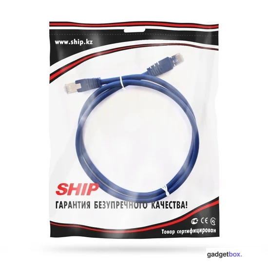 Патч Корд SHIP Cat.6 FTP LSZH RJ-45 1 м S7025BL0100-P