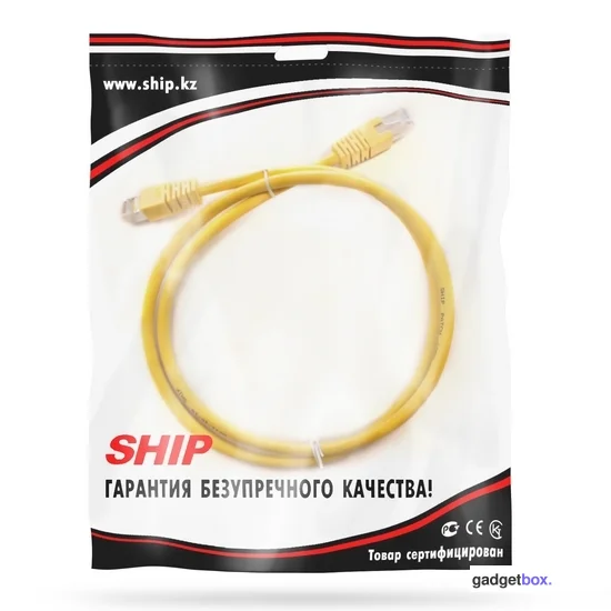 Патч Корд SHIP Cat.6 FTP LSZH RJ-45 1 м S7025YL0100-P