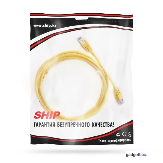 Патч Корд SHIP Cat.5e FTP LSZH RJ-45 2 м S4025YL0200-P