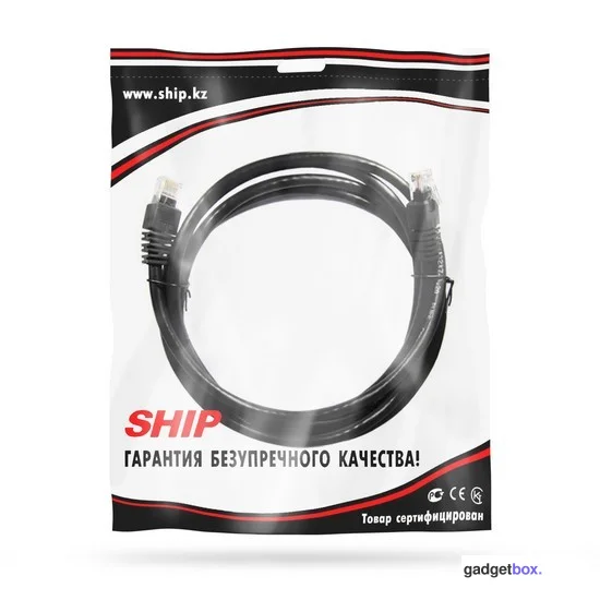 Патч Корд SHIP Cat.6 UTP LSZH RJ-45 2 м S6025BK0200-P
