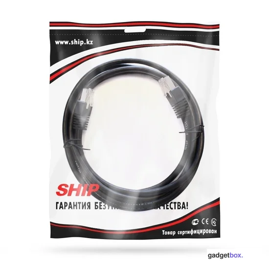 Патч Корд SHIP Cat.6 FTP LSZH RJ-45 2 м S7025BK0200-P