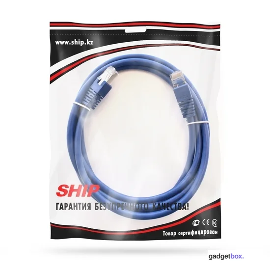 Патч Корд SHIP Cat.6 FTP LSZH RJ-45 2 м S7025BL0200-P