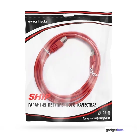 Патч Корд SHIP Cat.5e FTP LSZH RJ-45 3 м S4025RD0300-P