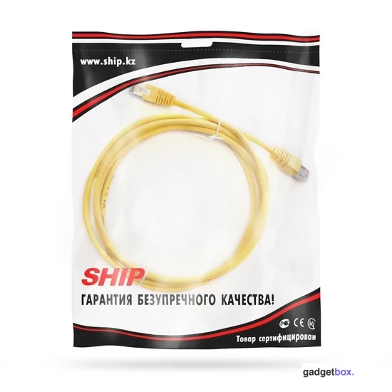 Патч Корд SHIP Cat.5e FTP LSZH RJ-45 3 м S4025YL0300-P