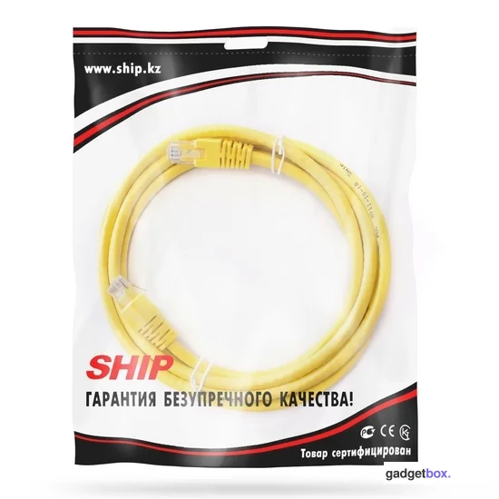 Патч Корд SHIP Cat.6 UTP RJ-45 3 м S6025YL0300-P