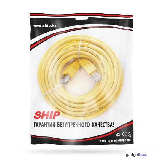 Патч Корд SHIP Cat.5e FTP LSZH RJ-45 5 м S4025YL0500-P