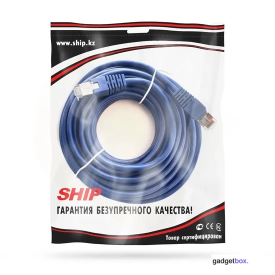 Патч Корд SHIP Cat.5e FTP LSZH RJ-45 7.5 м S4025BL0750-P